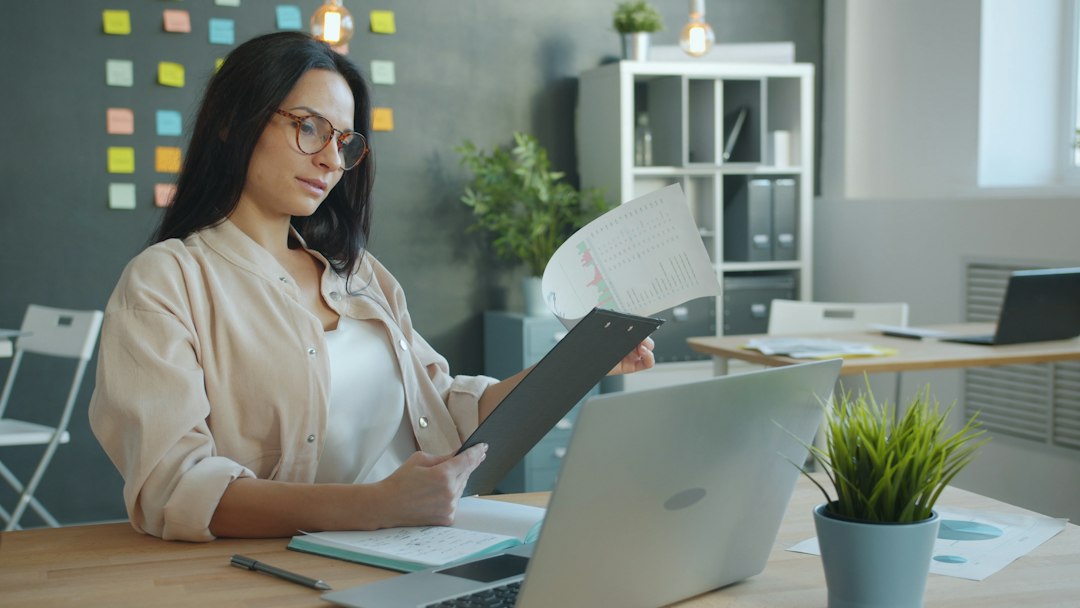Consumer reviewing insurance documents