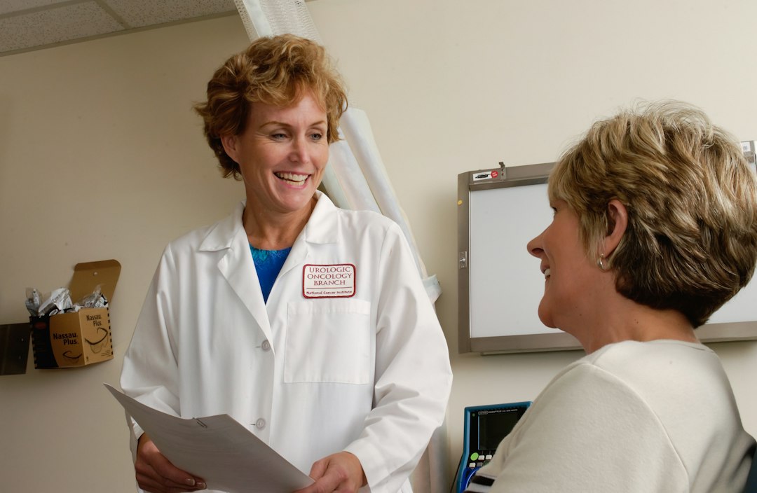 doctor and patient discussing care